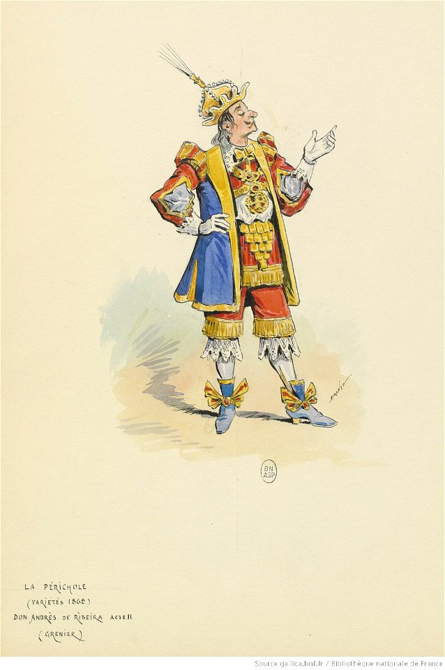 Draner - La Périchole, Don Andrès, acte 2