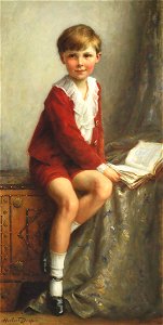 Herbert Draper - Portrait of Teddy