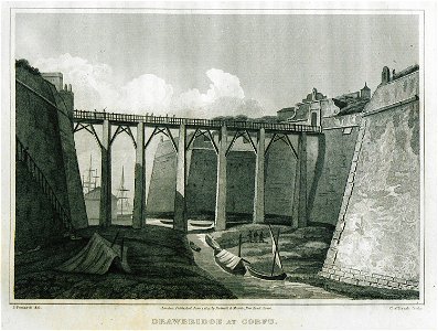 Drawbridge at Corfu - Dodwell Edward - 1819