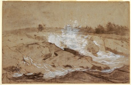 Drawing, Black Point, Scarborough, ca. 1884 (CH 18174235)