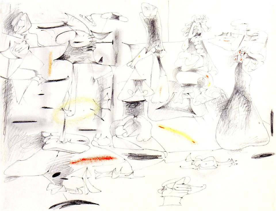 Drawing 2. Arshile Gorky