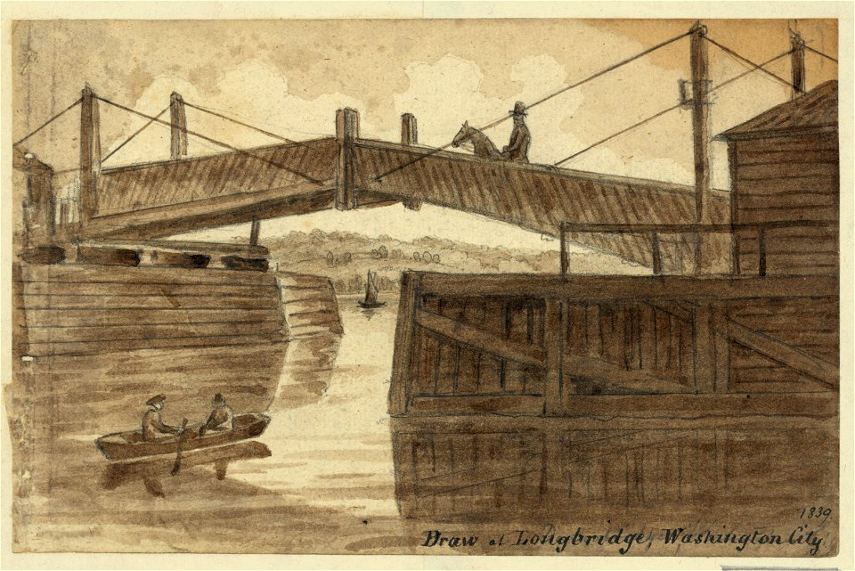 Draw at Longbridge, Washington City LCCN2004661951