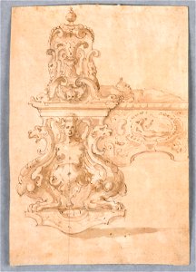 Drawing, CRADLE, ca. 1580 (CH 18552431)