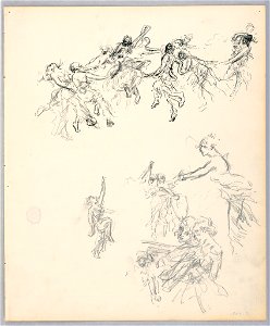Drawing, Dancing Figures, 1882–83 (CH 18140465)