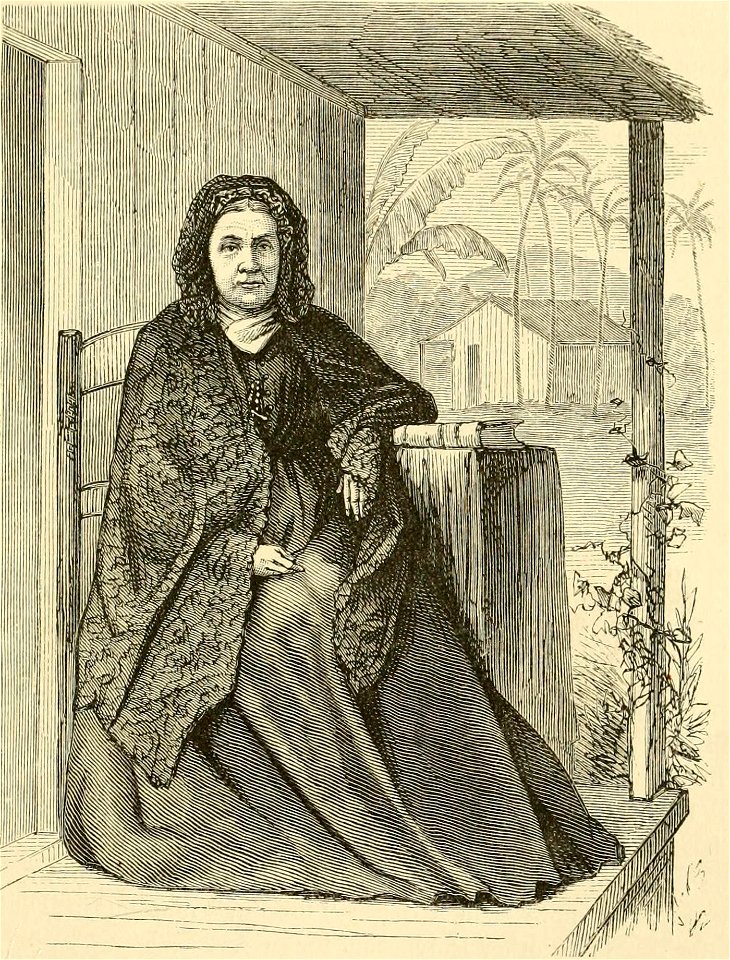 Drawing of Mrs. Lucy G. Thurston
