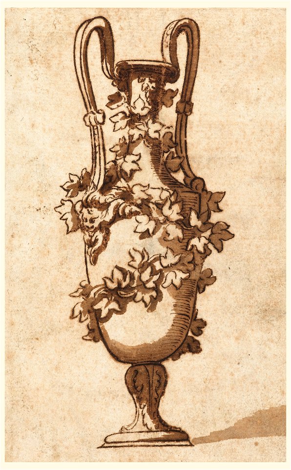 Drawing, Design for a Decorative Vase, 1750–1800 (CH 18540295)