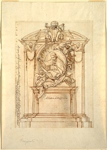 Drawing, Design for a monument, ca. 1750 (CH 18548629)