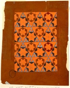 Drawing, Design for a Woven Fabric, 1825–50 (CH 18162943)