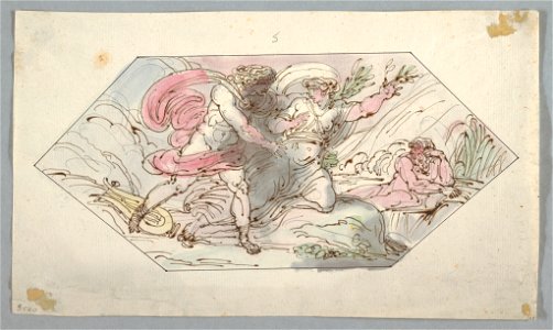 Drawing, Apollo and Daphne, 1796–98 (CH 18122055)