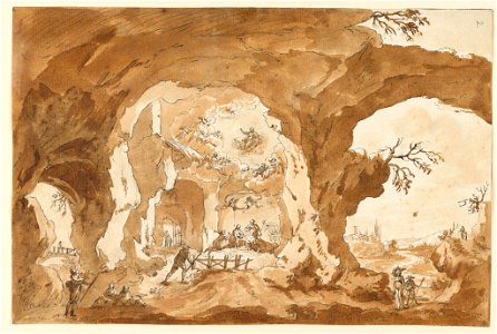 Drawing, Design for Crèche (Nativity Scene), ca. 1770 (CH 18126509-2)
