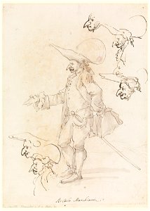 Drawing, Caricatures, ca. 1725–75 (CH 18113439)