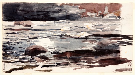 Drawing, A Woodland Stream, 1891 (CH 18174321)