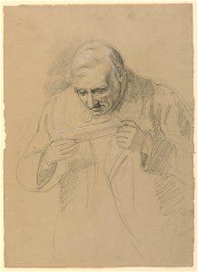 Drawing, Daniel Huntington's Father, 1859 (CH 18565879)