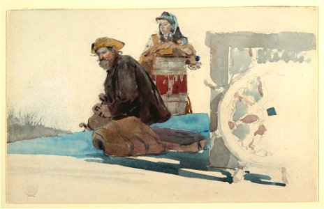 Drawing, Deck Passengers, possibly 1878–1903 (CH 18175205)