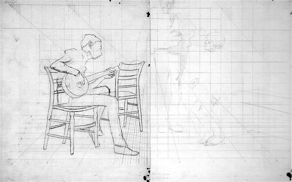 Drawing for the Negro Boy dancing G124A