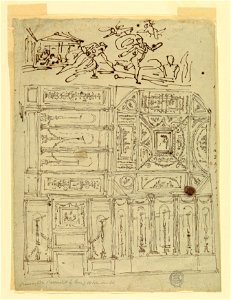 Drawing, Atalanta and Hippomenes, ca. 1800 (CH 18109777)