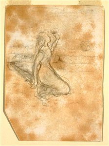 Drawing, Beach Scene, 1881–82 (CH 18174721)