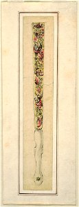 Drawing, Design for a Fan, Closed, 1750–75 (CH 18545593)