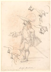Drawing, Caricatures, ca. 1725–75 (CH 18113439-2)