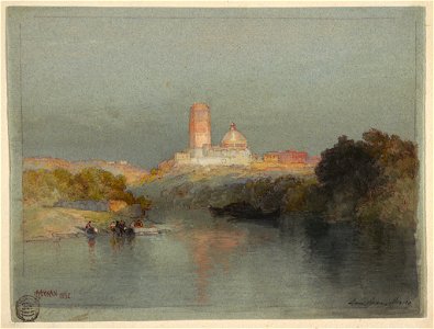 Drawing, Hacienda on the Lerma River, San Juan, Mexico, 1892 (CH 18189711)