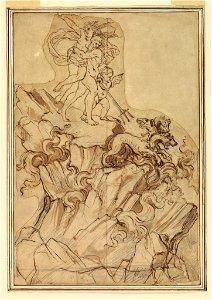 Drawing, Design for a Fountain, 1650–1700 (CH 18548551)