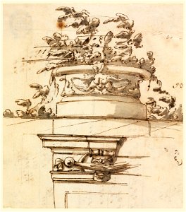 Drawing, Architectural Ornaments, 18th century (CH 18127861)