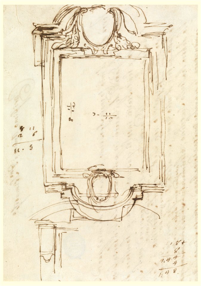 Drawing, Design for Tablet, 1740–58 (CH 18126427)