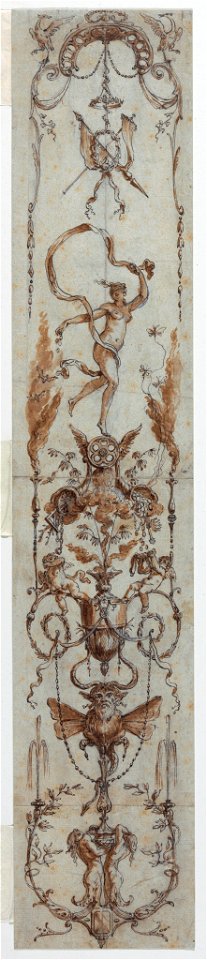 Drawing, Designs for Painted Panels, 1788–90 (CH 18172699)