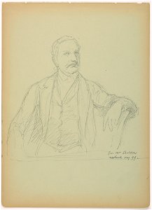 Drawing, Mr. Sheldon Seated, 1899 (CH 18566883)