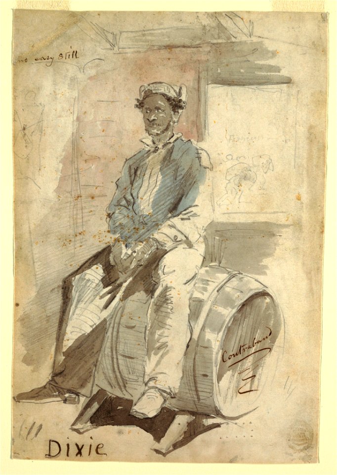 Drawing, Dixie, 1861 (CH 18173723-2)