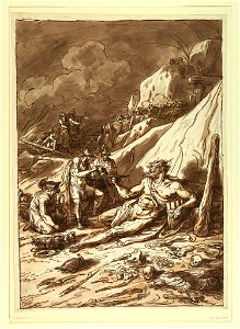 Drawing, Odysseus and the Greeks i (CH 18121973)