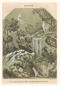 Drawing, plate 8 from an original drawing by Gaspar Poussin in the collection of Benjamin West Esqr. P.R.A. - Wm. Charles fecit. LCCN2012647364