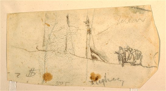 Drawing, Figures on a Sand Dune, 1895–96 (CH 18174443)