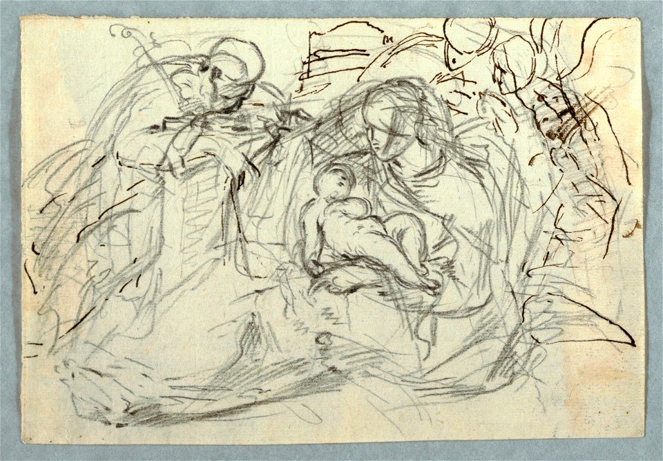 Drawing, Holy Family, 1800–1825 (CH 18539973)