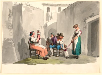 Drawing, In Tivoli, 1807–08 (CH 18329677)
