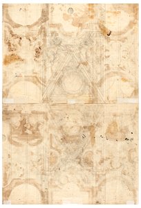 Drawing, Project for ceiling decoration, 1650–75 (CH 18358963-2)