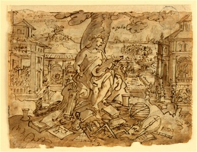 Drawing, Representation of Apollo, ca. 1590 (CH 18117927)