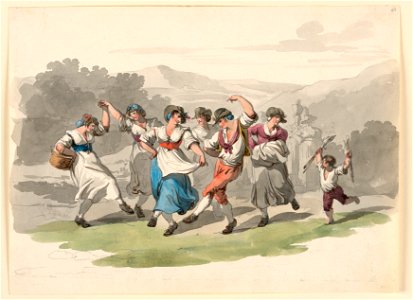 Drawing, Return From The Vintage, 1807–08 (CH 18329625)