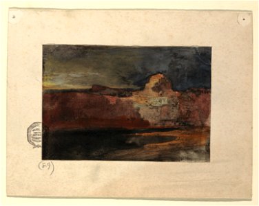 Drawing, Grand Canyon in Stormy Weather, Arizona, ca. 1908 (CH 18189989)