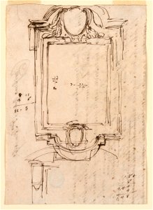 Drawing, Design for Tablet, 1740–58 (CH 18126427-2)