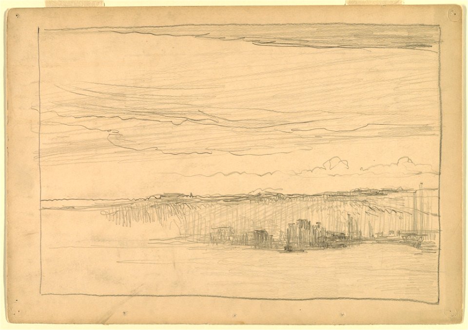 Drawing, Landscape, ca. 1913 (CH 18439643-2)