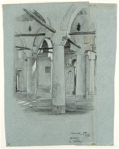 Drawing, Luxor, Egypt, March 8, 1890 (CH 18404535)