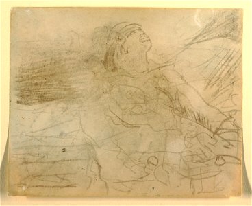 Drawing, Man on a Deck Striking a Ship's Bell, ca. 1895 (CH 18174687)