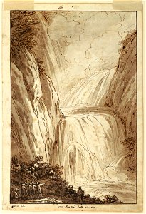 Drawing, Siren's Grotto at Tivoli, ca. 1813 (CH 18113691)