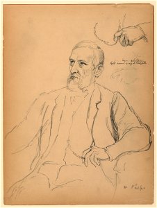 Drawing, John Jay Phelps Seated, S, 1863 (CH 18346549)