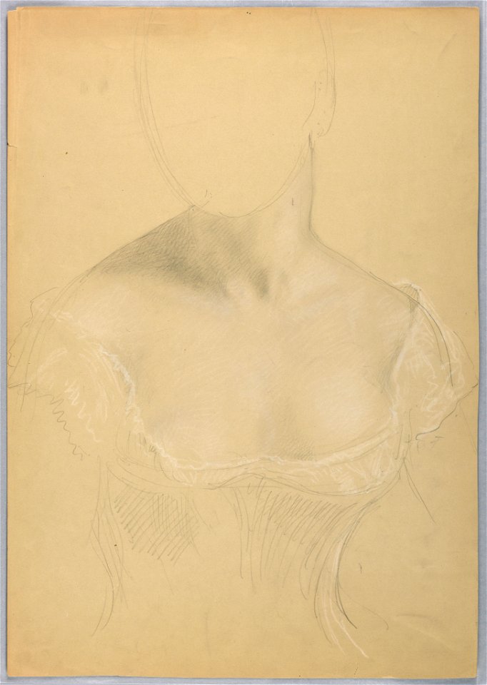 Drawing, Possibly of Mrs. Rutherfo, 1880 (CH 18566035)