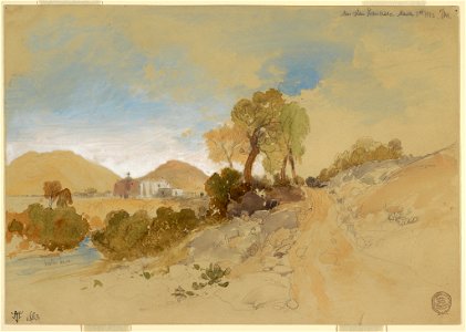 Drawing, Near San Francisco, Mexico, March 1, 1883 (CH 18189705)