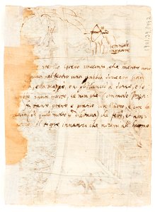 Drawing, Sketchbook Page- Tiger Killed by Emperor Commodus in Amphitheater, ca. 1590 (CH 18109667-2)