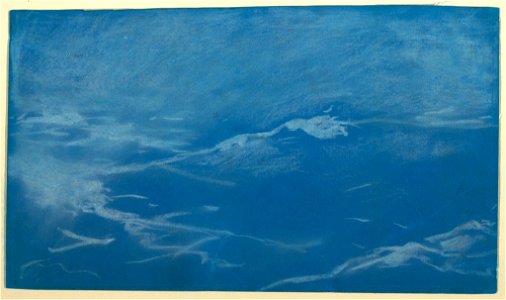 Drawing, Seagull and Waves, Probably Prout's Neck, Maine, 1890–1900 (CH 18174343)
