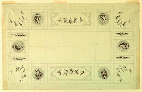 Drawing, Palazzo Quirinale, Rome;, 1812 (CH 18540097)